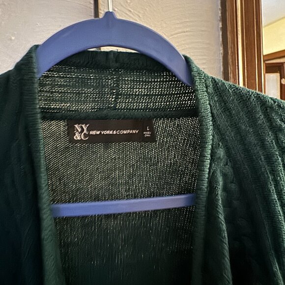 Last chance! New York & Company Wrap Sweater. Donating tomorrow. - Picture 5 of 6